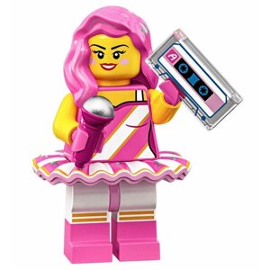 LEGO Minifigures 71023-11 Рэпперша с розовыми волосами