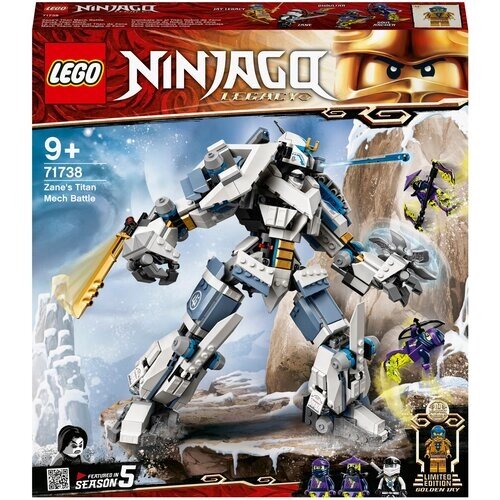 LEGO Ninjago "Битва с роботом Зейна" 71738 от компании М.Видео - фото 1