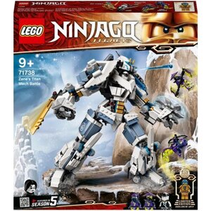 LEGO Ninjago "Битва с роботом Зейна" 71738