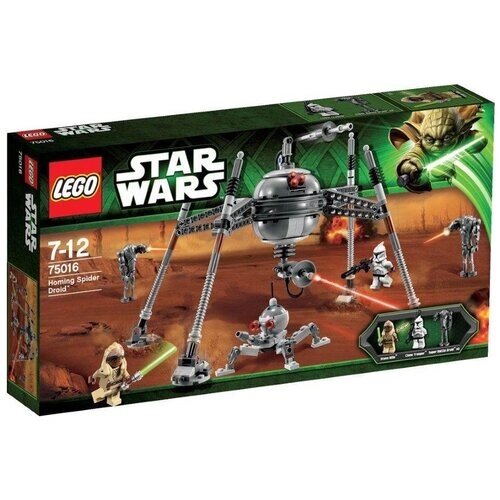LEGO Star Wars 75016 Самонаводящийся дроид-паук, 295 дет. от компании М.Видео - фото 1