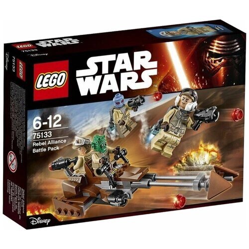 LEGO Star Wars 75133 Боевой набор Повстанцев, 101 дет. от компании М.Видео - фото 1