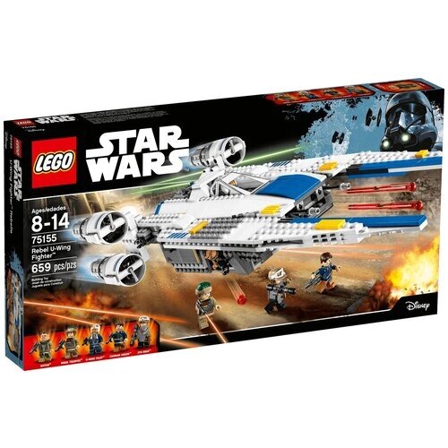 LEGO Star Wars 75155 Истребитель повстанцев U-wing, 659 дет. от компании М.Видео - фото 1