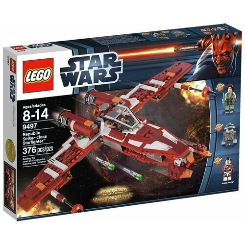 LEGO Star Wars 9497 Республиканский атакующий звёздный истребитель, 376 дет. от компании М.Видео - фото 1
