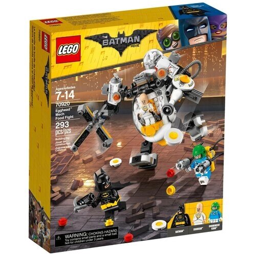 LEGO The Batman Movie 70920 Бой с роботом Яйцеголового, 293 дет. от компании М.Видео - фото 1
