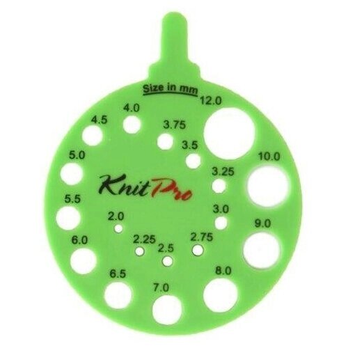 Линейка круглая для определения номера спиц, KnitPro, 10992 от компании М.Видео - фото 1