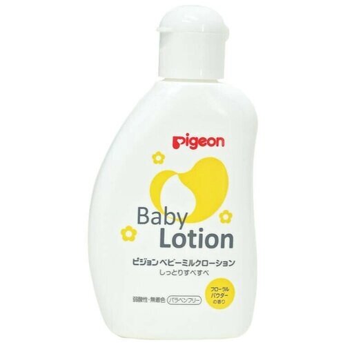 Лосьон детский PIGEON Baby Lotion увлажняющий с цветочным ароматом возраст 0+ флакон 120мл от компании М.Видео - фото 1