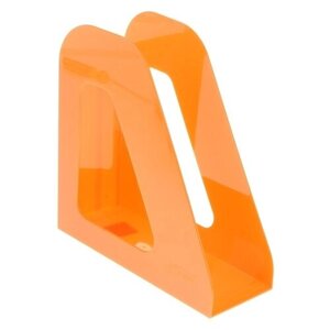 Лоток для бумаг вертикальный Стамм "Фаворит", оранжевый