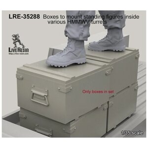 LRE35288 Ящики - подставка для ног, для размещения фигур в башне HMMWV
