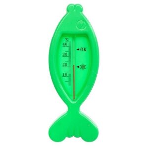 Luazon Home Термометр "Рыбка", детский, для воды, пластик, 15.5 см, микс. Микс"один из товаров представленных на фото, без возможности выбора.