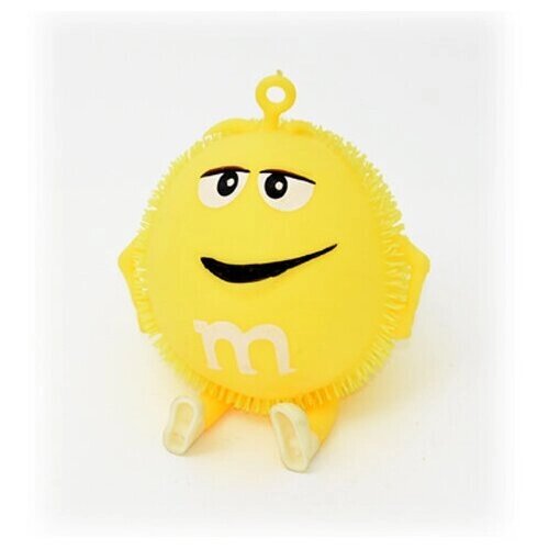 M&M's игрушка светяшка антистресс 15 см, желтый от компании М.Видео - фото 1