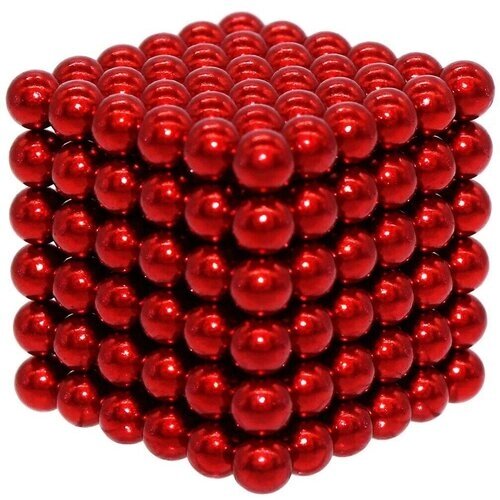 Магнитная головоломка NeoCube Неокуб, 5мм, Альфа 216, красный от компании М.Видео - фото 1