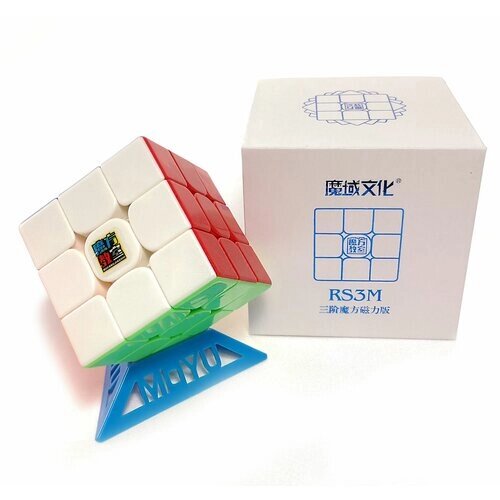 Магнитный кубик рубика MoYu RS3M цветной от компании М.Видео - фото 1