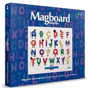 Магнитный планшет для рисования Magboard Алфавит English