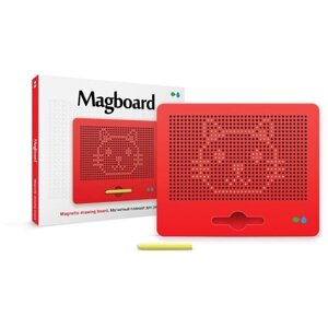 Магнитный планшет для рисования Magboard красный