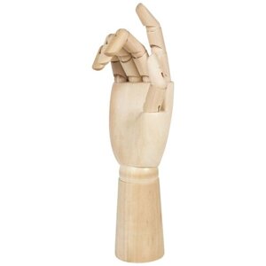 Манекен художественный BRAUBERG Classic рука мужская правая 30 см бежевый