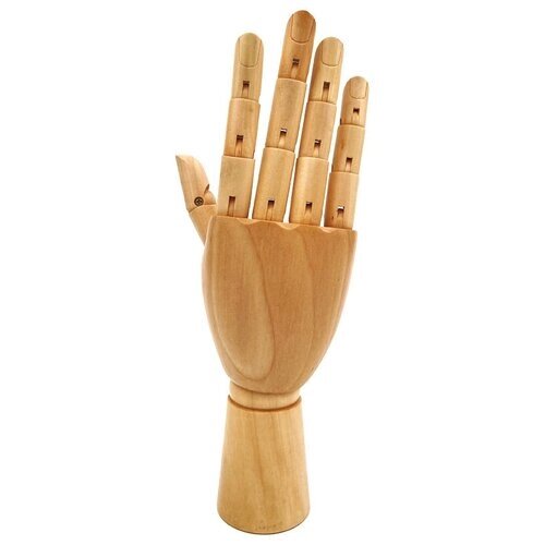 Манекен художественный «рука» Гамма «Студия», женская правая, деревянный, 25см от компании М.Видео - фото 1