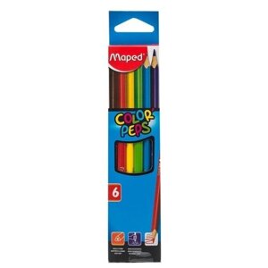 Maped Цветные карандаши Color Peps 6 цветов (832002) разноцветный