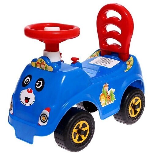 Машина-каталка Cool Riders «Сафари», с клаксоном, цвет синий от компании М.Видео - фото 1