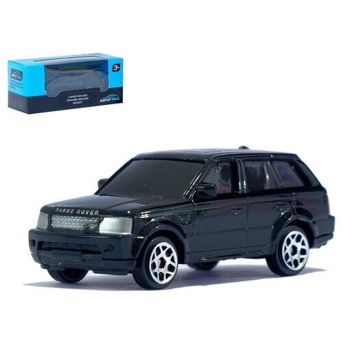 Машина металлическая LAND ROVER RANGE ROVER SPORT, 1:64, цвет чёрный от компании М.Видео - фото 1