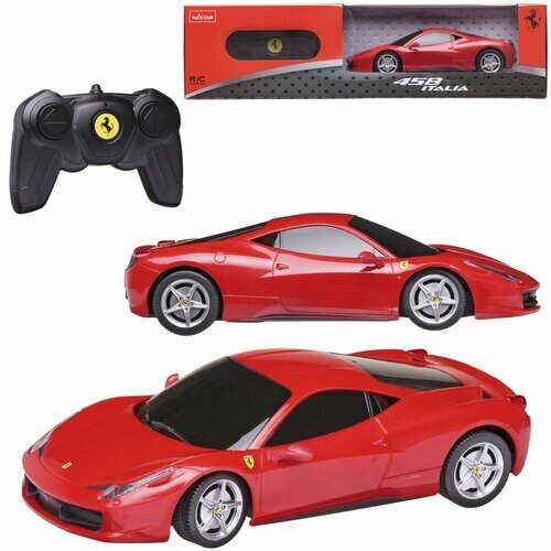 Машина р у 1:24 Ferrari 458 Italia, цвет красный 46600R от компании М.Видео - фото 1