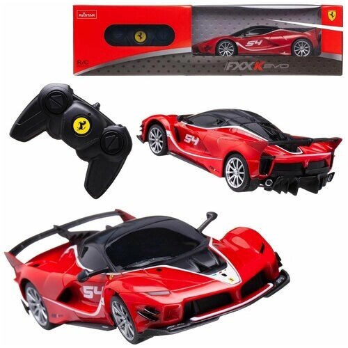 Машина р у 1:24 Ferrari FXX K Evo красный, 2,4 G от компании М.Видео - фото 1