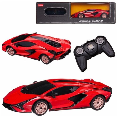 Машина р/у 1:24 Lamborghini Siant красный, 2,4 G. от компании М.Видео - фото 1
