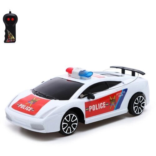 Машина радиоуправляемая «Полицейский патруль», работает от батареек, цвет бело-красный от компании М.Видео - фото 1