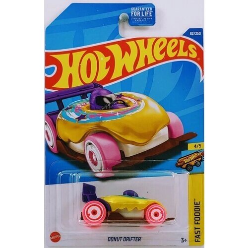 Машинка детская Hot Wheels игрушка коллекционная 1:64 DONUT DRIFTER от компании М.Видео - фото 1