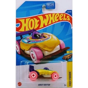 Машинка детская Hot Wheels игрушка коллекционная 1:64 DONUT DRIFTER