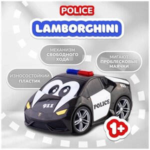 Машинка для малышей Bburago Junior (Биби Джуниор) Police Lamborghini Huracan. 16-81206