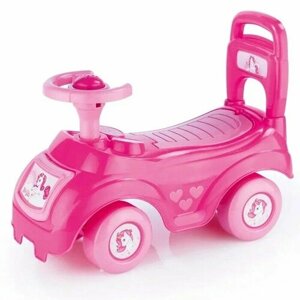 Машинка-каталка Dolu Машина-каталка для девочек, пластик, в коробке (2522)