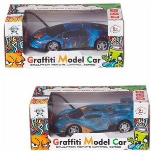 Машинка на радиоуправлении JUNFA Graffiti Model 1:24, световые эффекты 23х12х9,5 см