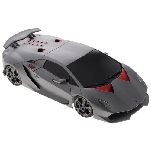 Машинка Rastar Lamborghini Sesto Elemento (53700-10), 1:18, 21 см, серый от компании М.Видео - фото 1