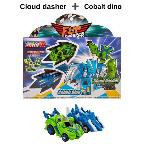 Машинка робот трансформер Cloud Dasher и Cobalt от компании М.Видео - фото 1