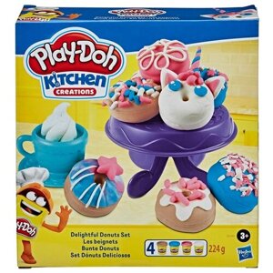 Масса для лепки Play-Doh Kitchen Creations Выпечка и пончики E3344 4 цв.