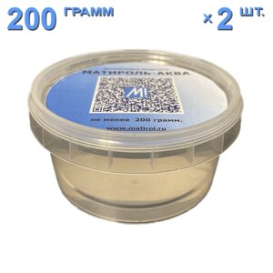 Матирующая жидкость «Матироль-Аква» для матирования (травления) стекла, 200 гр, 2 шт.