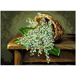 Матрёнин Посад Набор для вышивания 1885 Благоухание весны - рисунок на канве