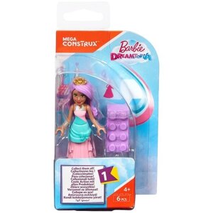 Mega Bloks Barbie Конструктор Candy Glitter Princess DPK91 Фигурка персонажа - Конфетная принцесса