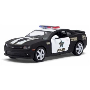 Металлическая машинка Kinsmart 1:38 2014 Chevrolet Camaro (Police) KT5383DP, инерционная