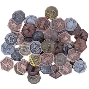 Металлические монеты для настольной игры Crowd Games Плотина