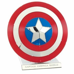 Металлический конструктор / 3D конструктор / Сборная модель Captain America's Shield