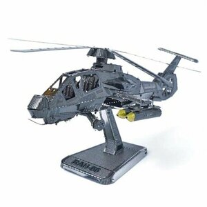 Металлический конструктор / 3D конструктор / Сборная модель Вертолет RAH-66