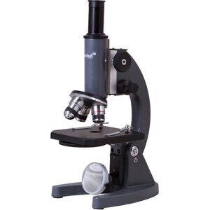 Микроскоп LEVENHUK 5S NG черный/серый