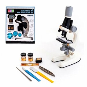 Микроскоп с высоким разрешением/ Высокое увеличение/ Развивающая игрушка для детей