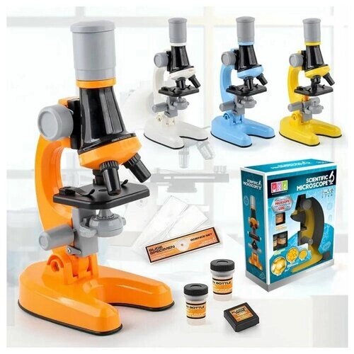 Микроскоп школьный детский с набором от компании М.Видео - фото 1