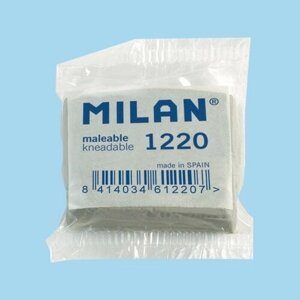Milan Ластик-клячка Milan 1220, 37 х 28 х 10 мм, синтетический каучук, прямоугольный, для графита, пастели, угля