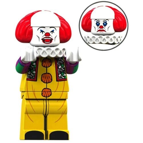 Мини-фигурка клоун Пеннивайз Оно ужасы хоррор (аксессуары, 4,5 см) от компании М.Видео - фото 1