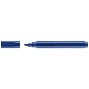 Мини-маркер для доски "Edding 366", круглый наконечник, 1 мм, синий