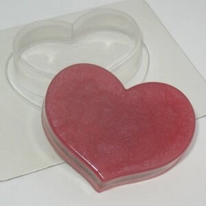 Мини сердце 309 - форма для мыла пластиковая