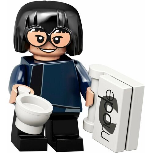 Минифигурка Лего 71024-17 : серия COLLECTABLE MINIFIGURES "Disney Series 2 Lego" : Edna Mode (Эдна Мод) от компании М.Видео - фото 1